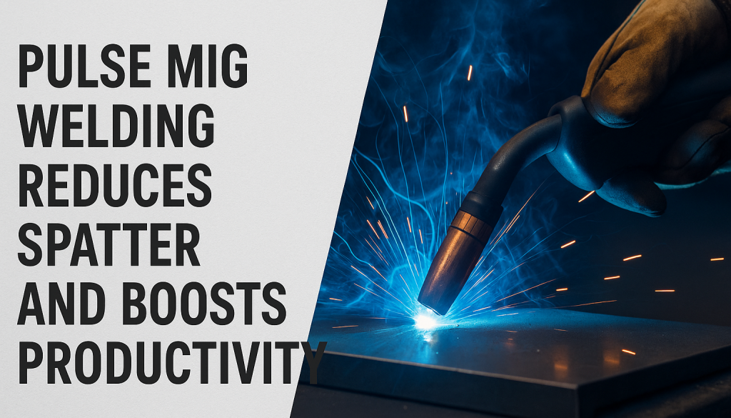 pulse MIG welding cuts down spatter and boosts speed in precision metal fabrication