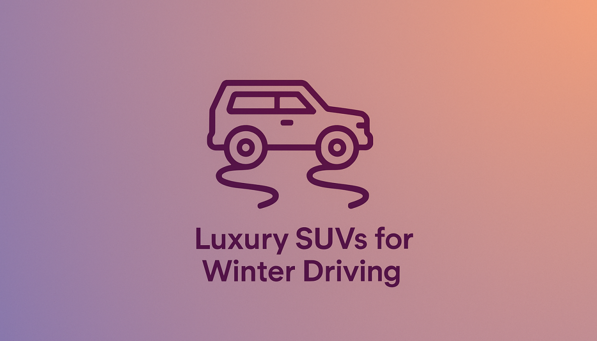 Best luxury SUVs for winter driving with advanced traction control systems and top snow performance features